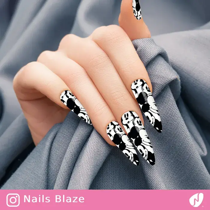 Mickey Mouse | Cartoon Nails - NB7